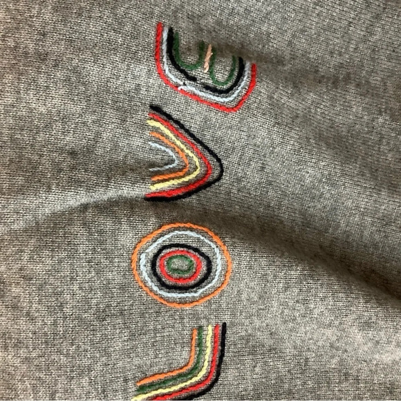 Chinti & Parker Cashmere/Wool Embroidered LOVE‎ Sweater Medium - Picture 4 of 8